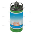 2 Pack 1lb 16.4 oz Refillable Propane Tank BBQ Cylinder for Camping