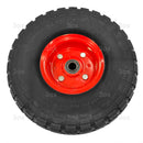 4 Pack 10 Inch Run flat Tubless Solid Rubber Foam Tire wheels For Dolly Wagon