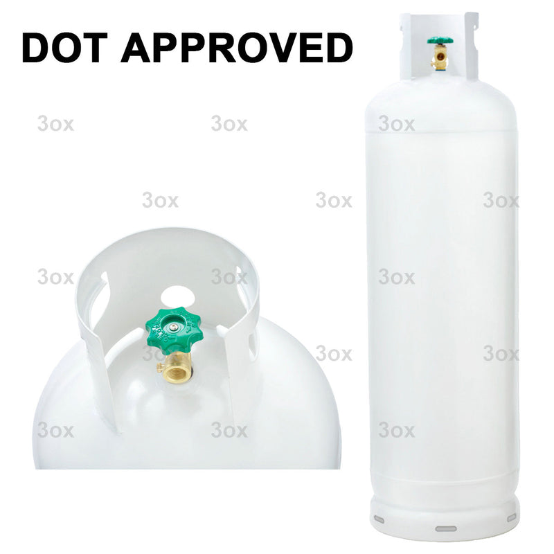 100 lbs. Propane Cylinder with POL Valve DOT Approved