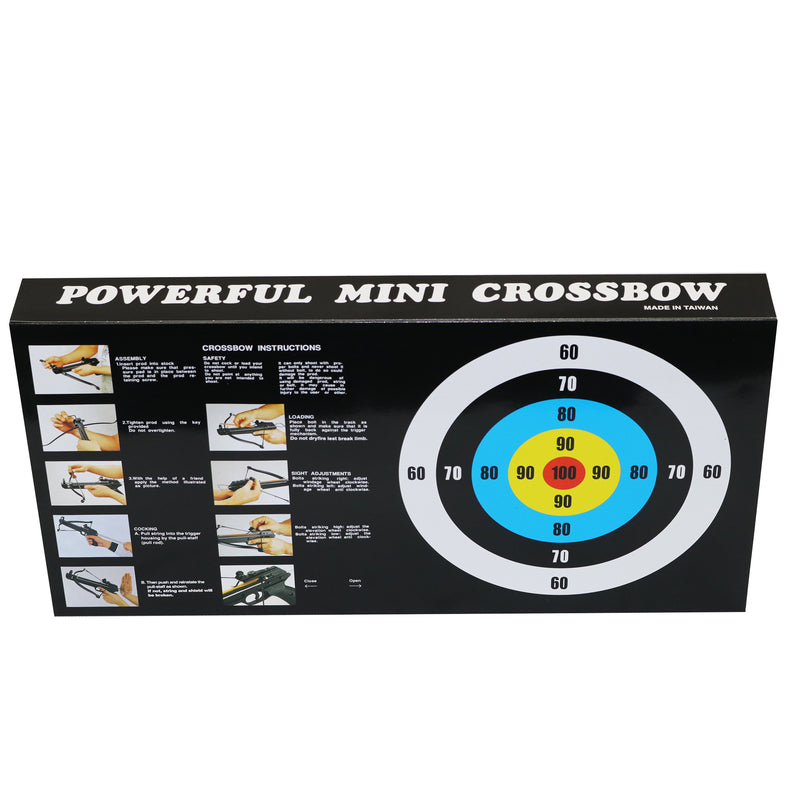 2 Pack 50lb Crossbow ARCHERY HUNTING PISTOL 50 lb DRAW WEIGHT + 24 ARROWS BOLTS