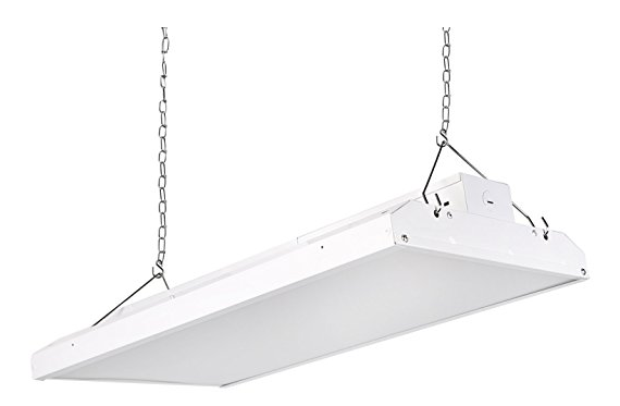 2' LED Linear High Bay Shop Light Fixture Warehouse Area Indoor Industrial Lights DLC Premium 4.2 Certified
